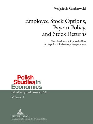cover image of Employee Stock Options, Payout Policy, and Stock Returns